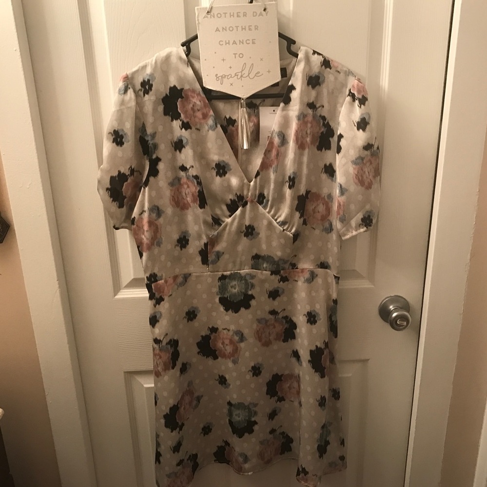 NWT Topshop Printed Mini Dress